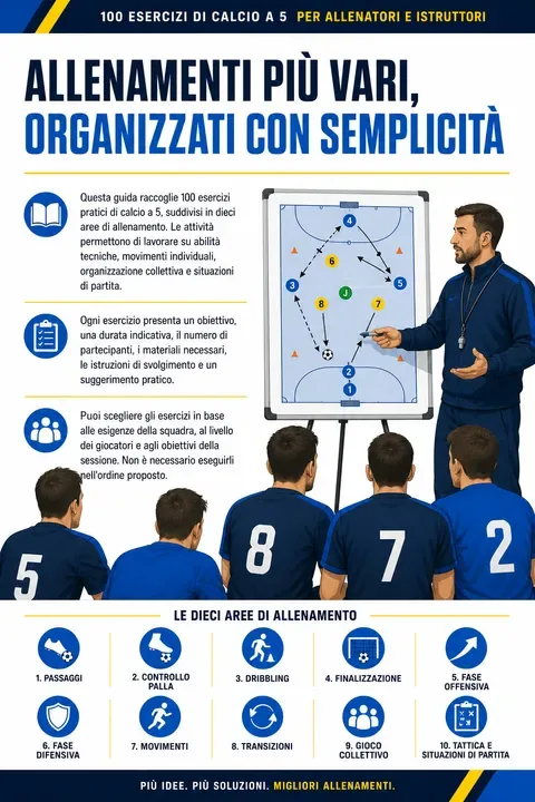 Pagina della guida di esercizi di futsal 2